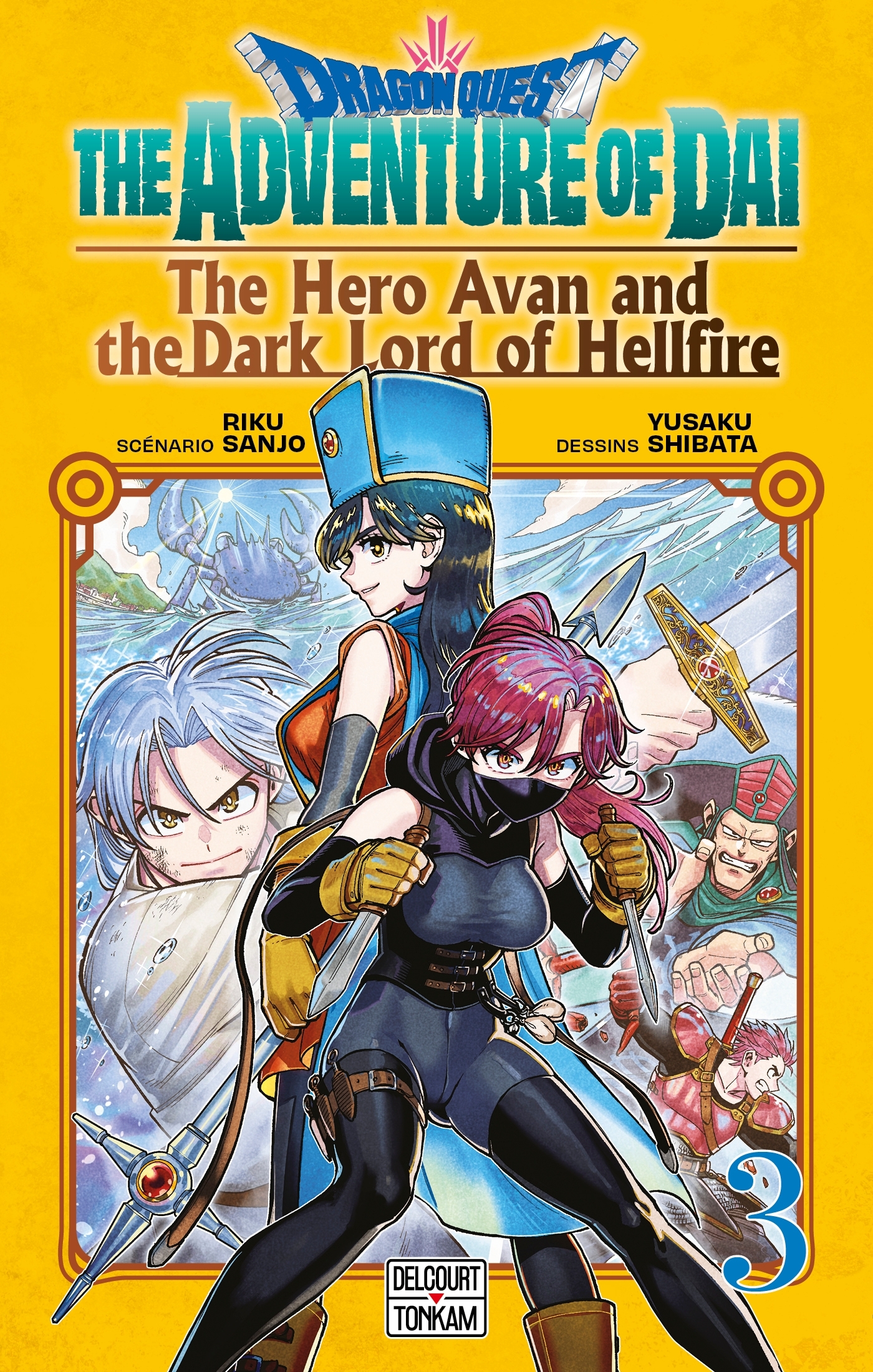 Dragon Quest - The Adventure of Daï - The Hero Avan and the Dark Lord of Hellfire T03