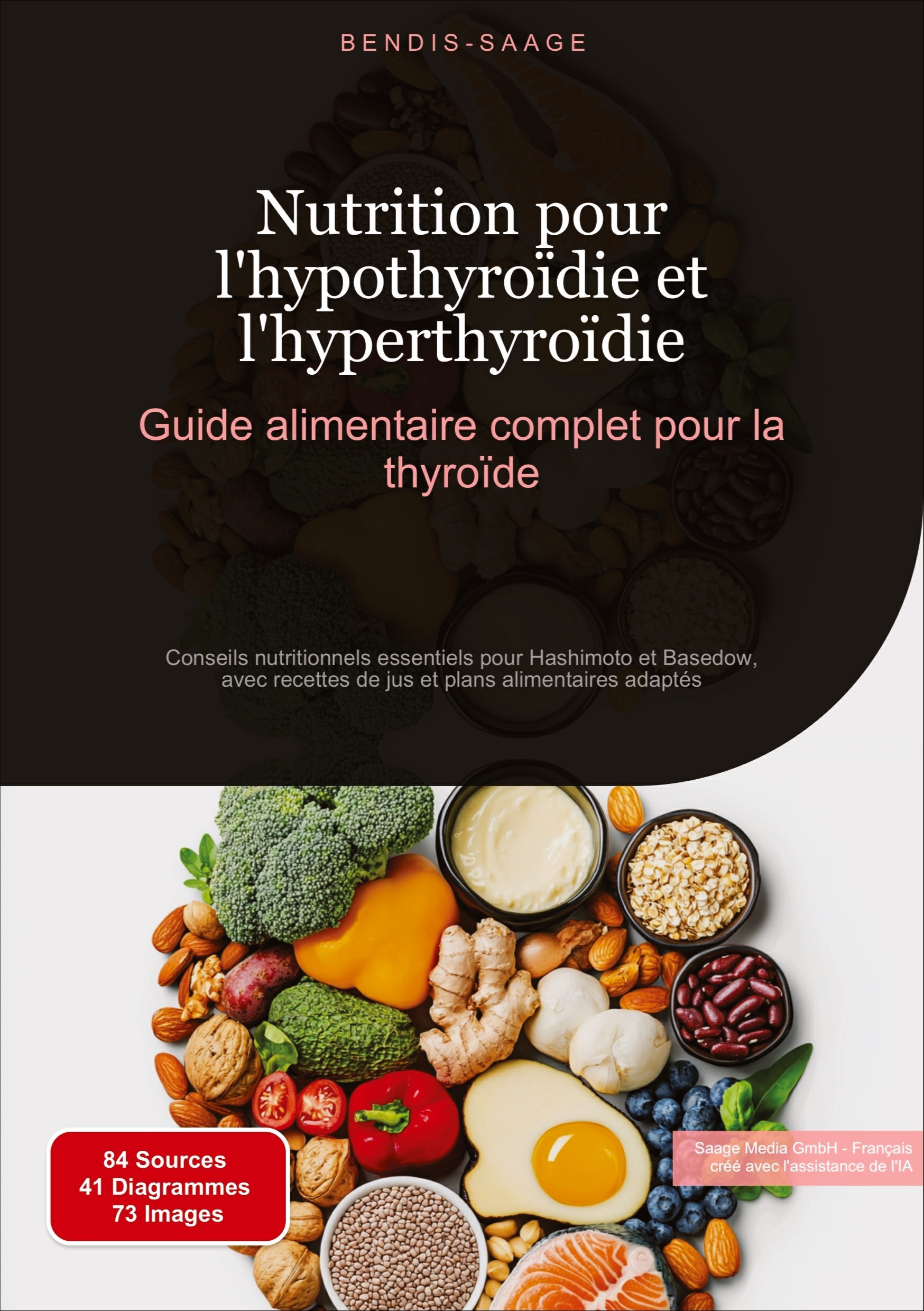 Nutrition pour l'hypothyroïdie et l'hyperthyroïdie : Guide alimentaire complet pour la thyroïde