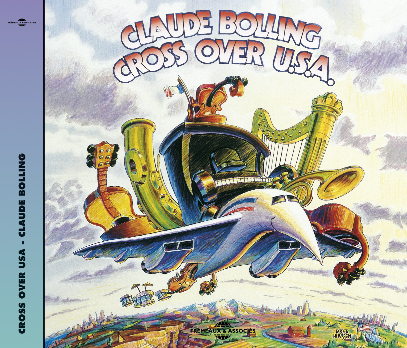 CROSS OVER USA DE ET PAR CLAUDE BOLLING SUR CD