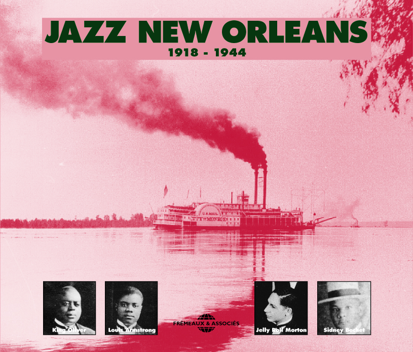 JAZZ NEW ORLEANS 1918 1944 ANTHOLOGIE SUR DOUBLE CD AUDIO