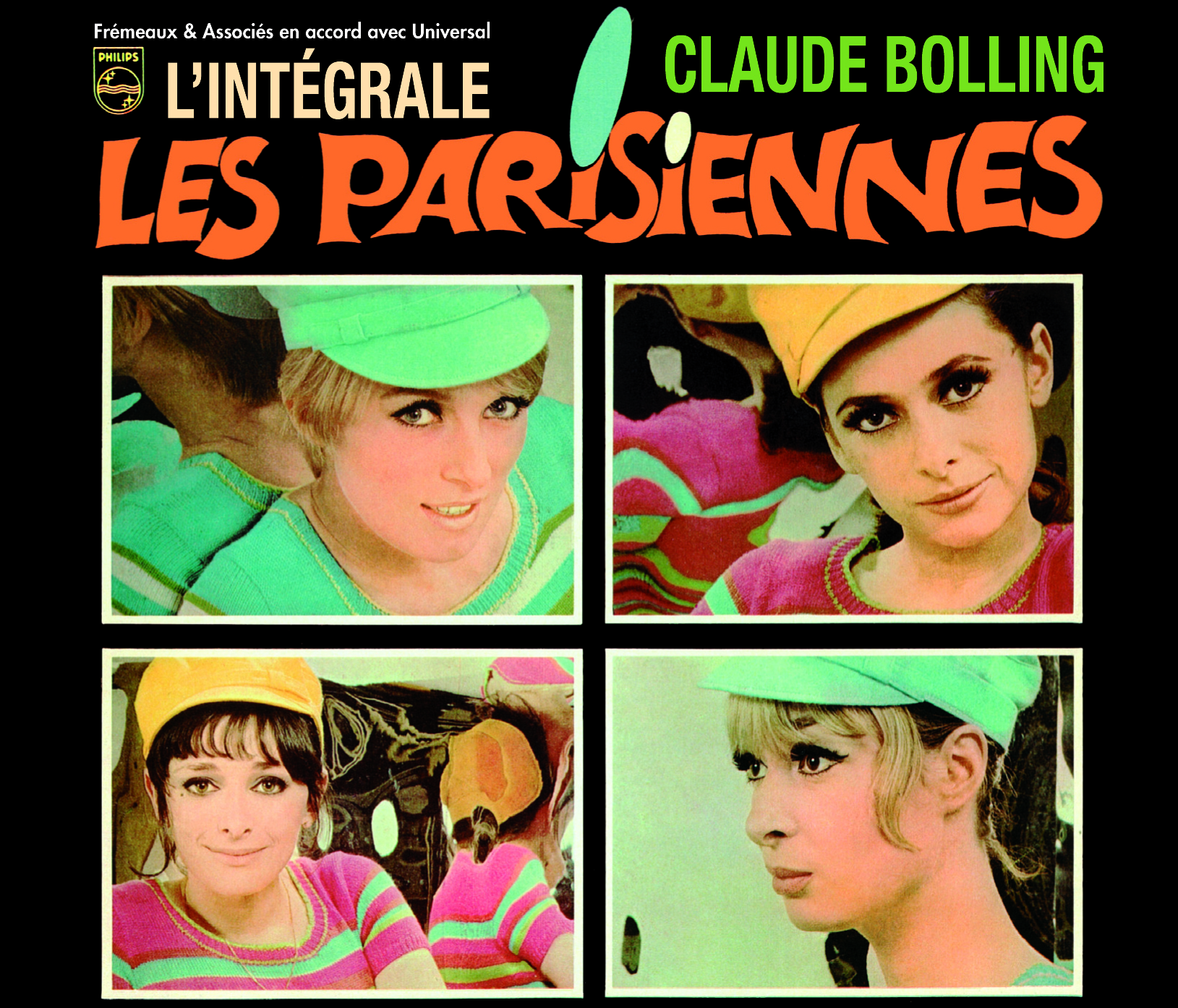 LES PARISIENNES L INTEGRALE CLAUDE BOLLING ET LES PARISIENNES COFFRET 3 CD AUDIO