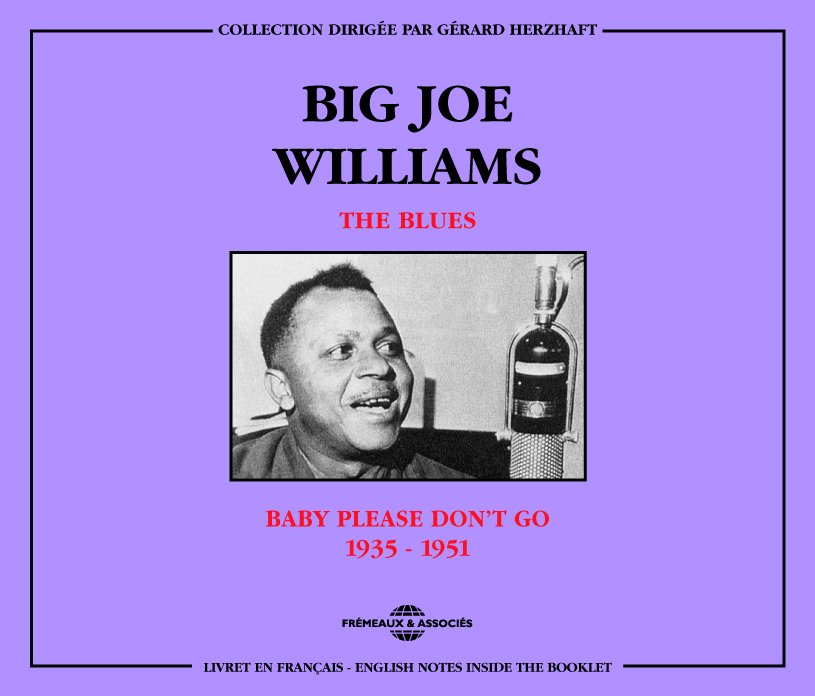 BIG JOE WILLIAMS THE BLUES BABY PLEASE DON T GO 1935 1951 COFFRET DOUBLE CD AUDIO