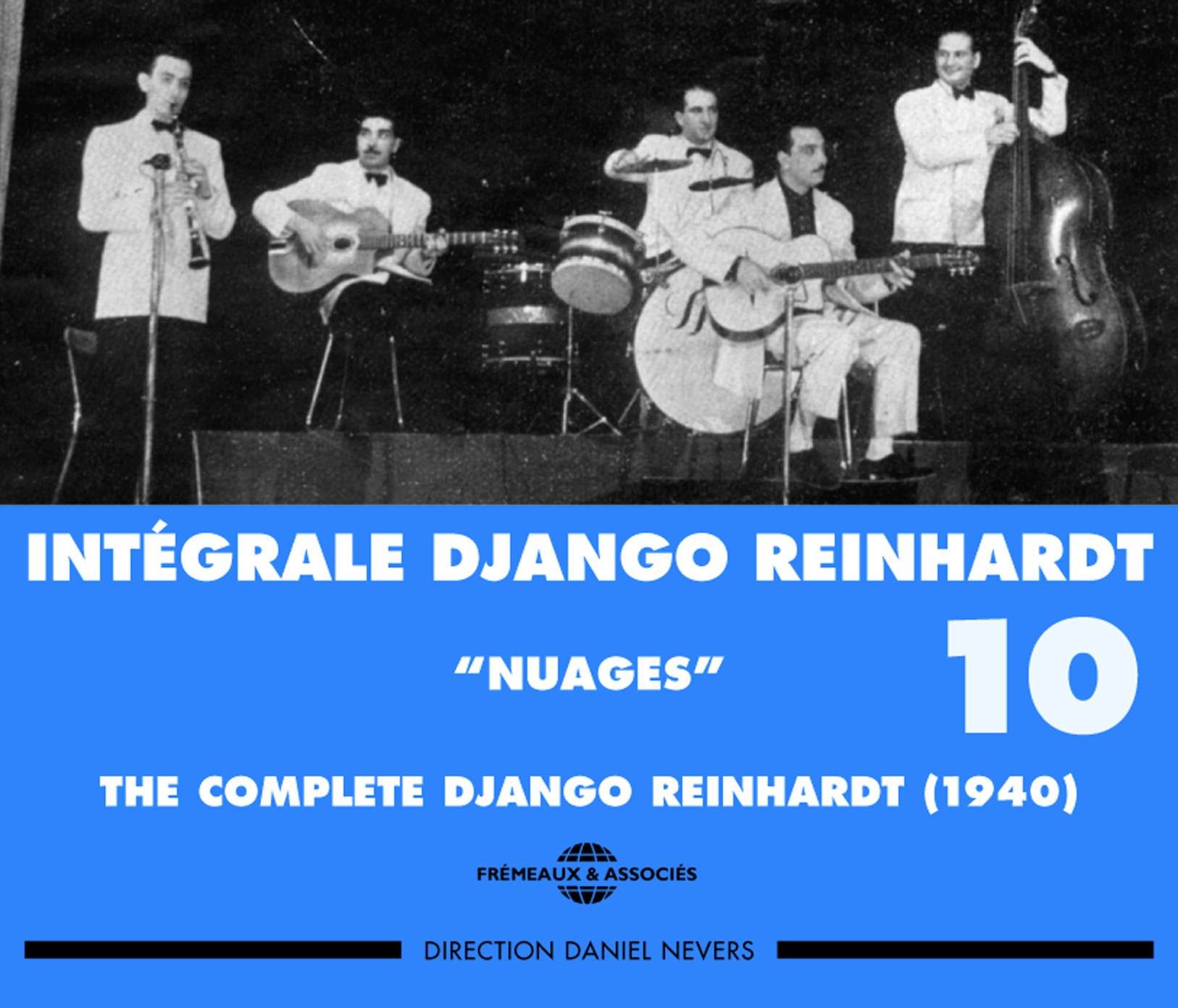 DJANGO REINHARDT INTEGRALE VOL 10 NUAGES 1940 COFFRET DOUBLE CD AUDIO