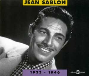 JEAN SABLON 1933 1946 ANTHOLOGIE SUR DOUBLE CD AUDIO