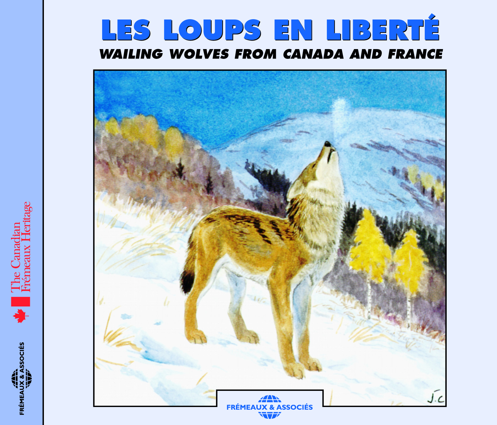 LES LOUPS EN LIBERTE CONCERT NATUREL SUR CD