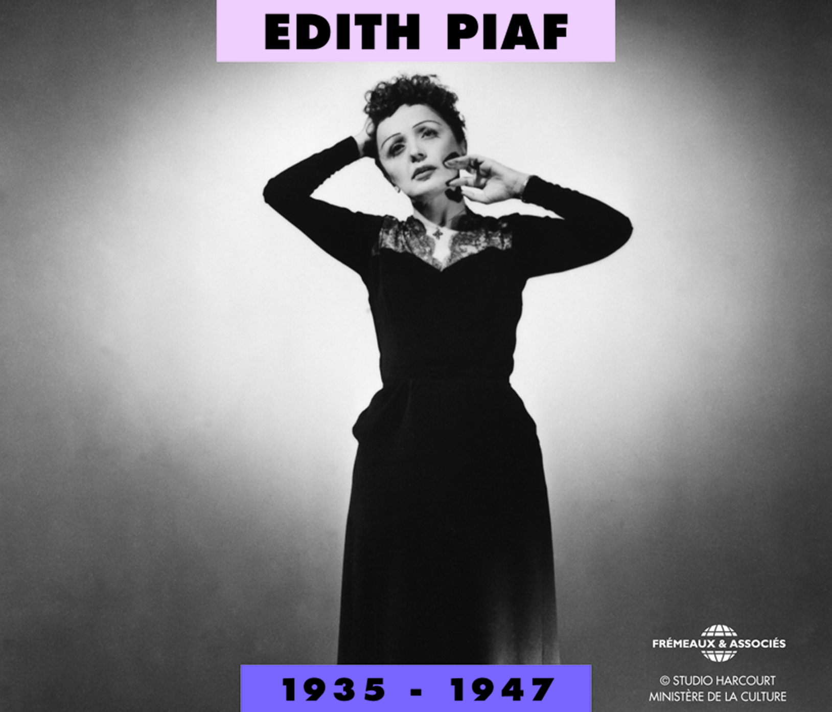 EDITH PIAF ENREGISTREMENTS ORIGINAUX 1935 1947 ANTHOLOGIE SUR DOUBLE CD AUDIO