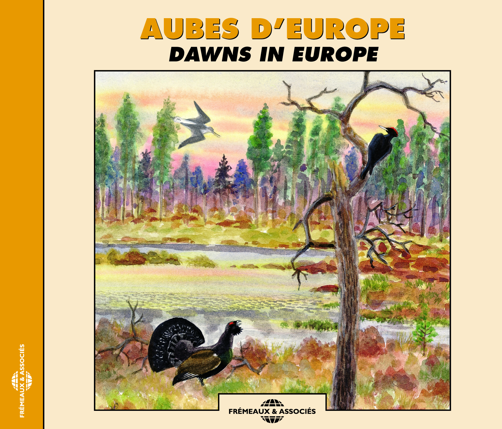 AUBES D'EUROPE AMBIANCES NATURELLES SUR CD AUDIO