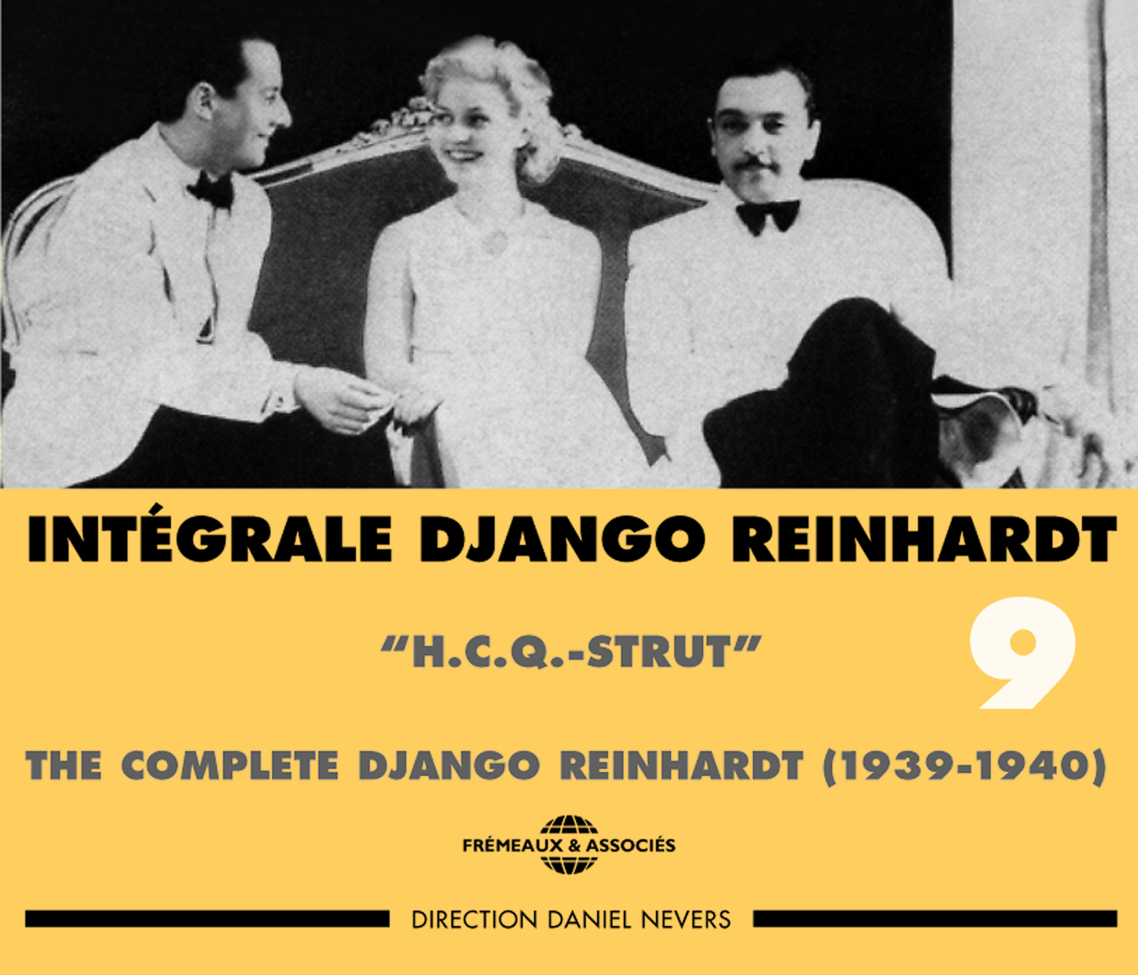 DJANGO REINHARDT INTEGRALE VOL 9 H C Q STRUT 1939 1940 COFFRET DOUBLE CD AUDIO