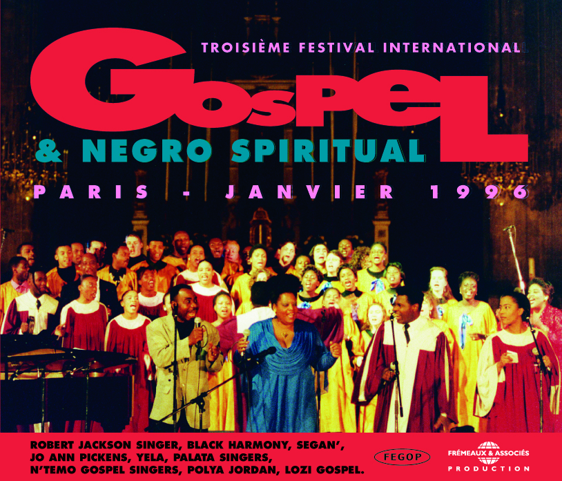 PARIS GOSPEL FESTIVAL 3E FESTIVAL DE GOSPEL A PARIS 1996 SUR CD