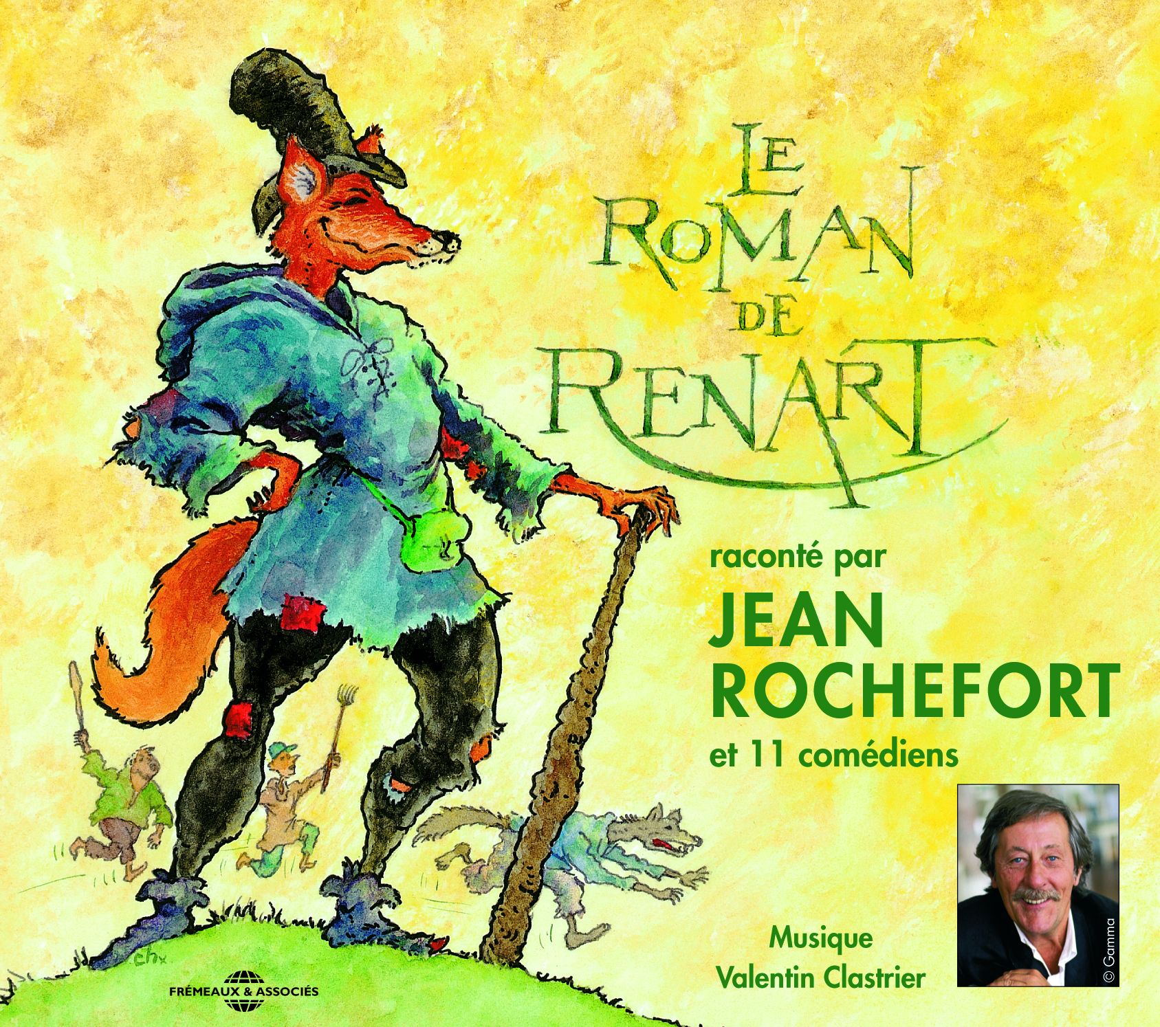 LE ROMAN DE RENART LU PAR JEAN ROCHEFORT ET 10 COMEDIENS