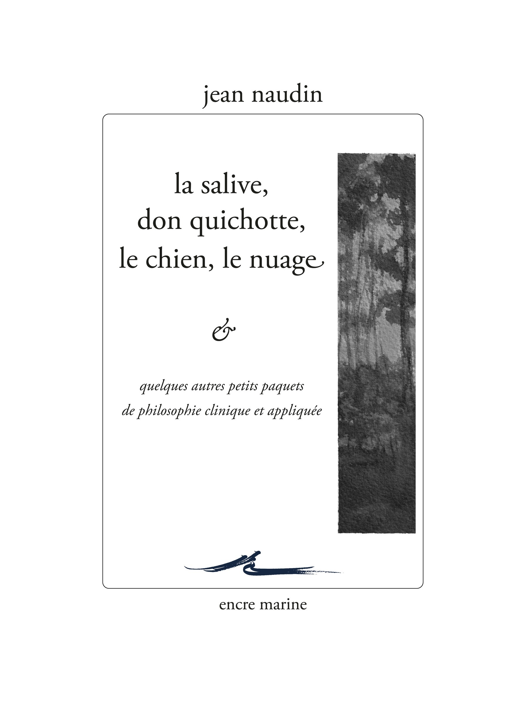 La salive, Don Quichotte, le chien, le nuage... et quelques autres petits paquets de philosophie clinique et appliquée
