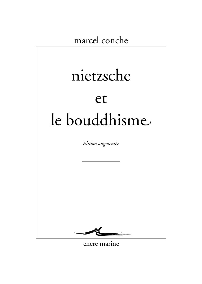 Nietzsche et le bouddhisme