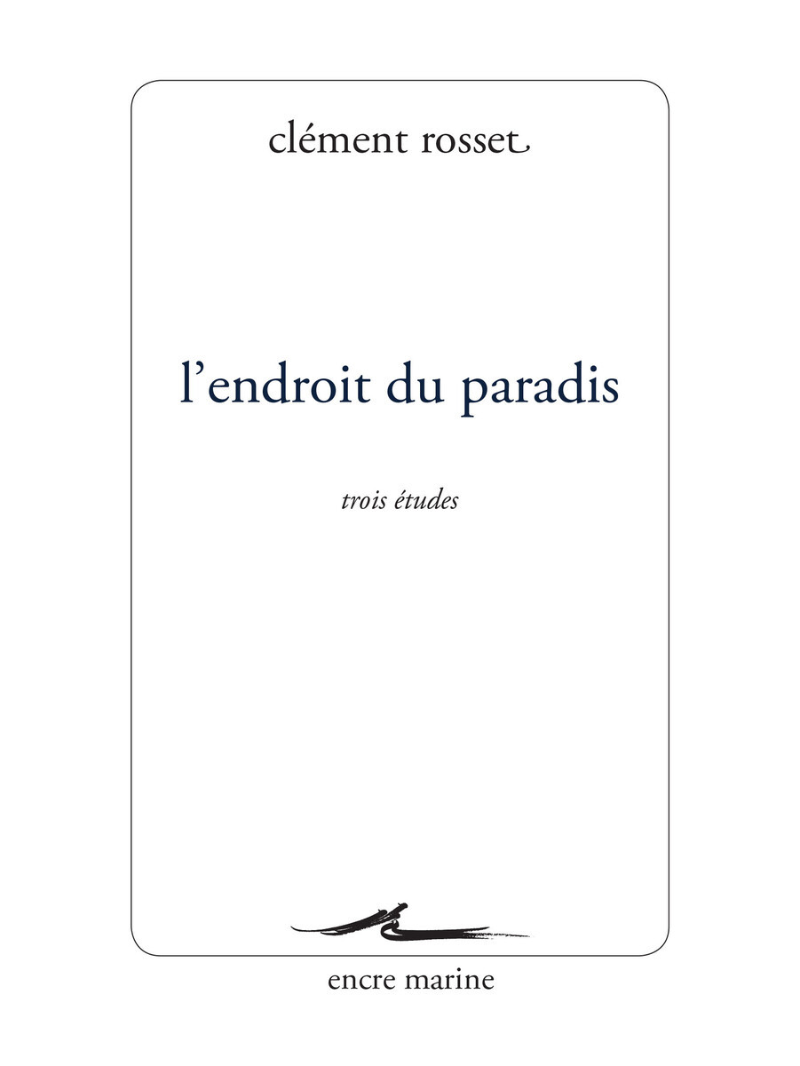 L'Endroit du paradis