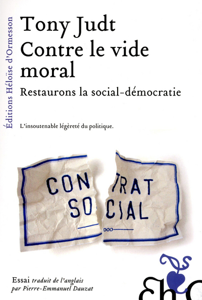 Contre le vide moral, Restaurons la social-démocratie