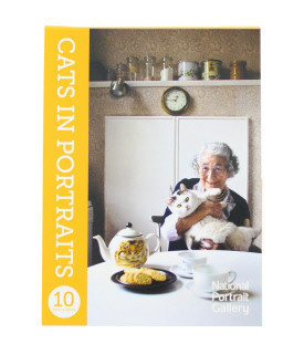 Postcard Pack Cats in portraits /anglais