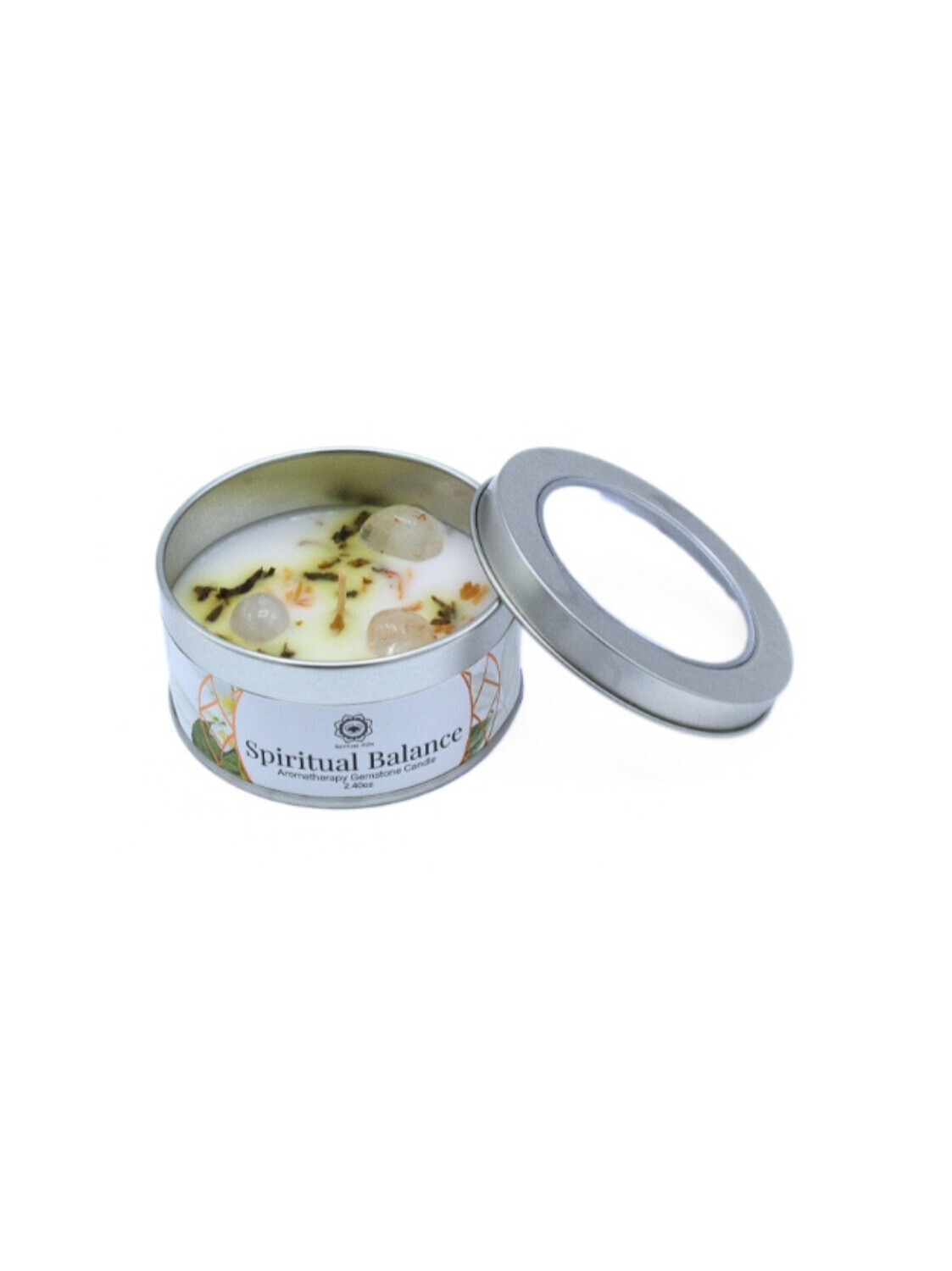 Bougie Litho Green Tree Équilibre Spirituel - Jasmin - 70 grs