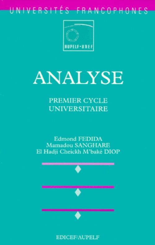 AUPELF ANALYSE 1ER CYCLE