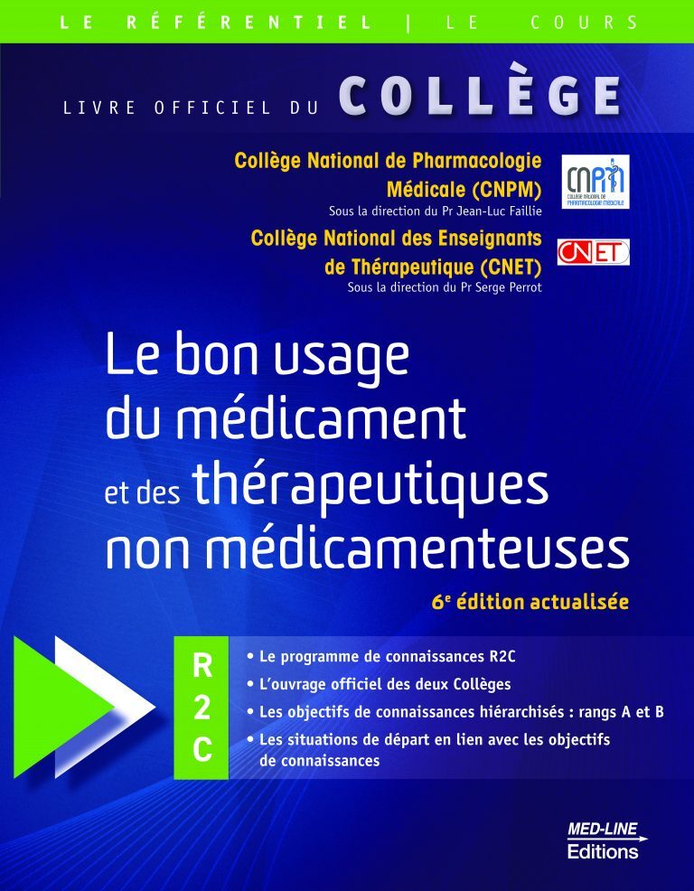 COLLEGE NATIONAL LE BON USAGE DU MEDICAMENT 6ED