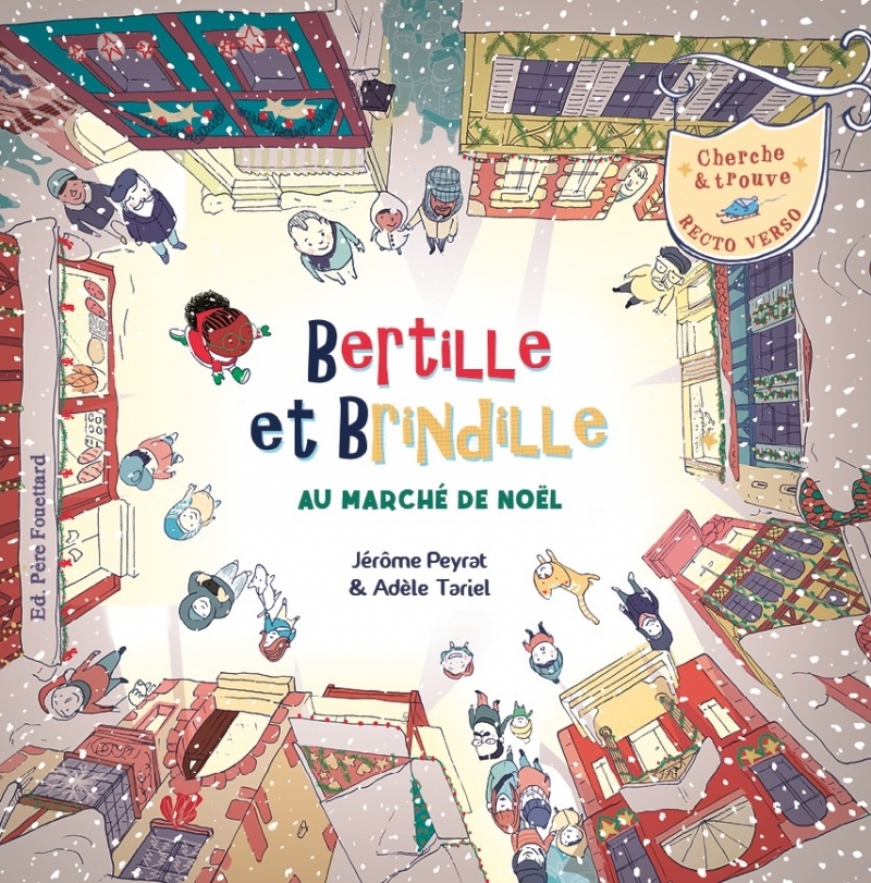 Bertille et Brindille au marché de Noël