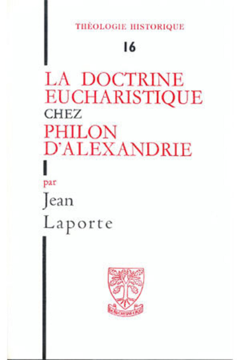 TH N16 - LA DOCTRINE EUCHARISTIQUE CHEZ PHILOND'ALEXANDRIE