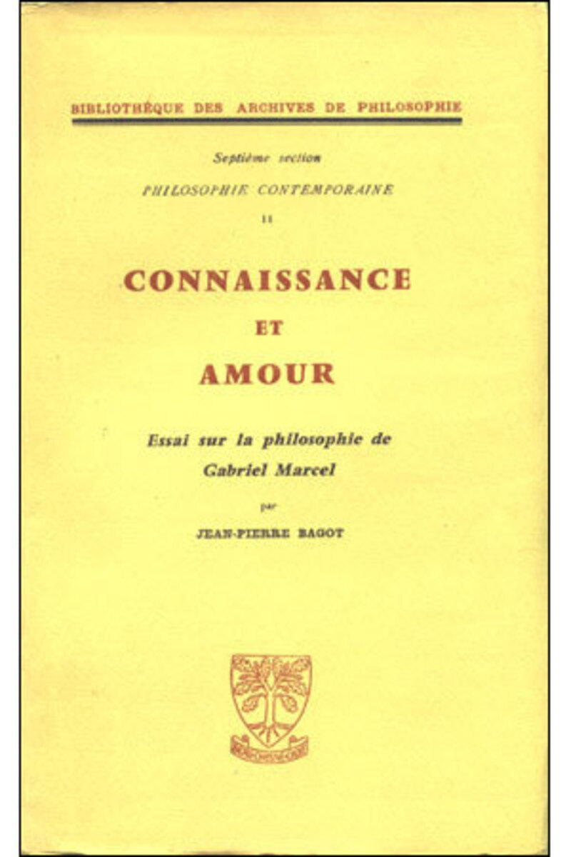 CONNAISSANCE ET AMOUR