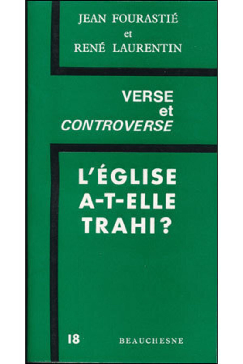 L'EGLISE A-T-ELLE TRAHI