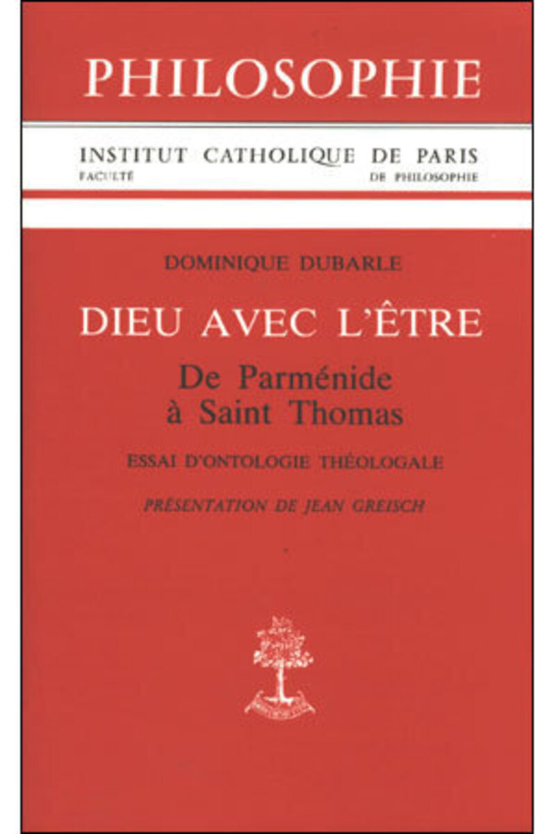 DIEU AVEC L'ETRE