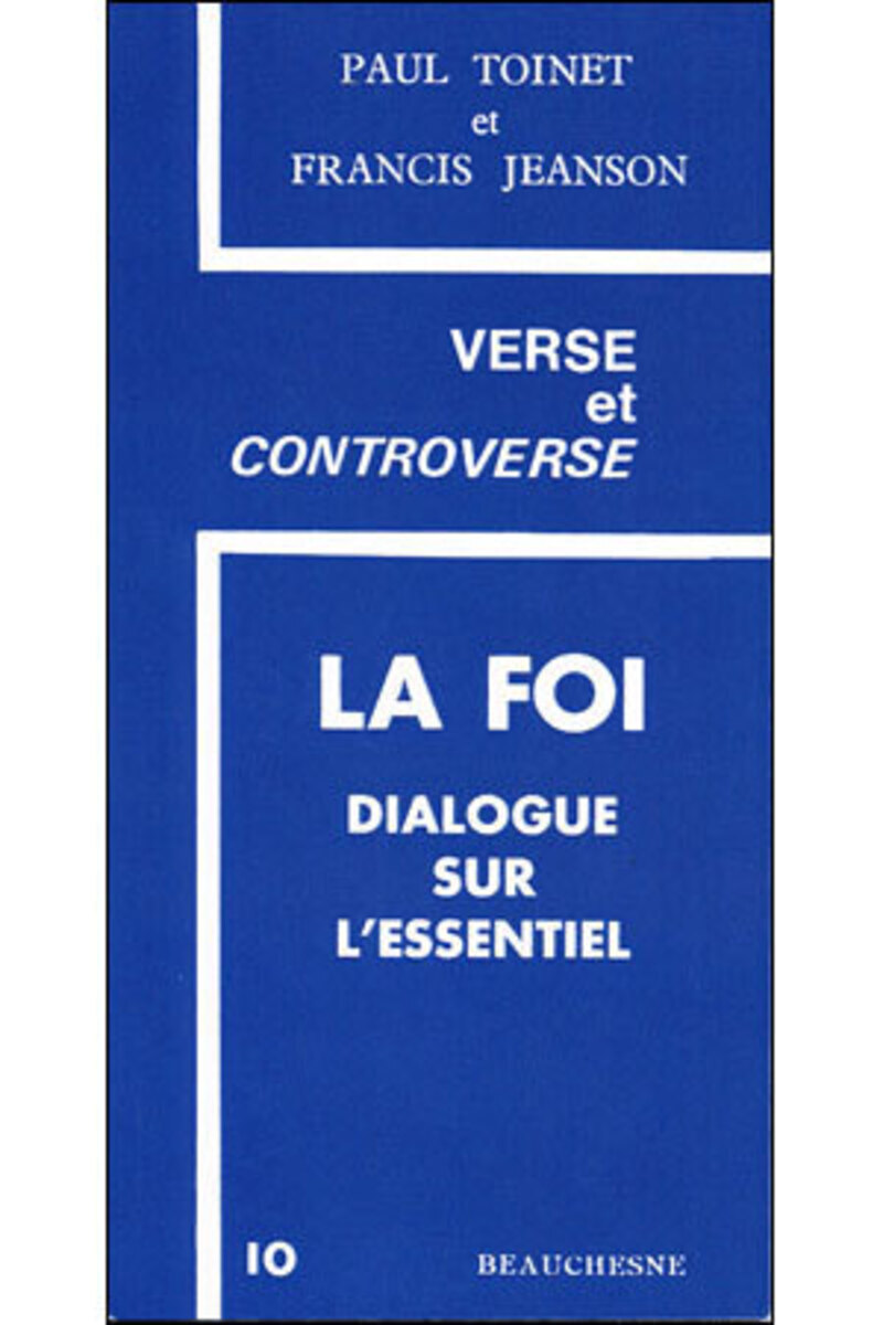 LA FOI DIALOGUE SUR L'ESSENTIEL