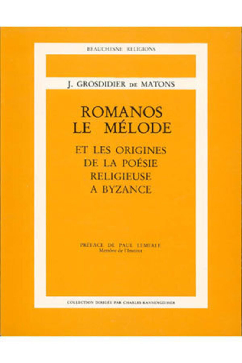 ROMANOS LE MELODE