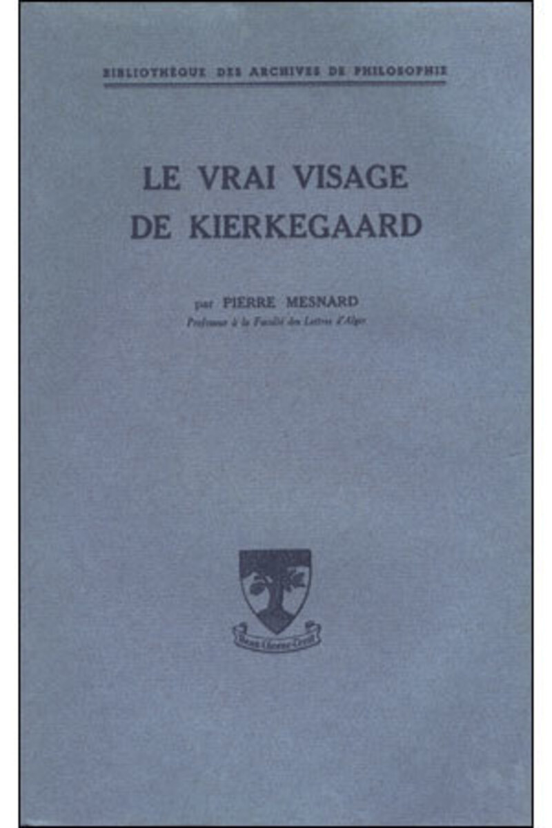 BAP N11 - LE VRAI VISAGE DE KIERKEGAARD