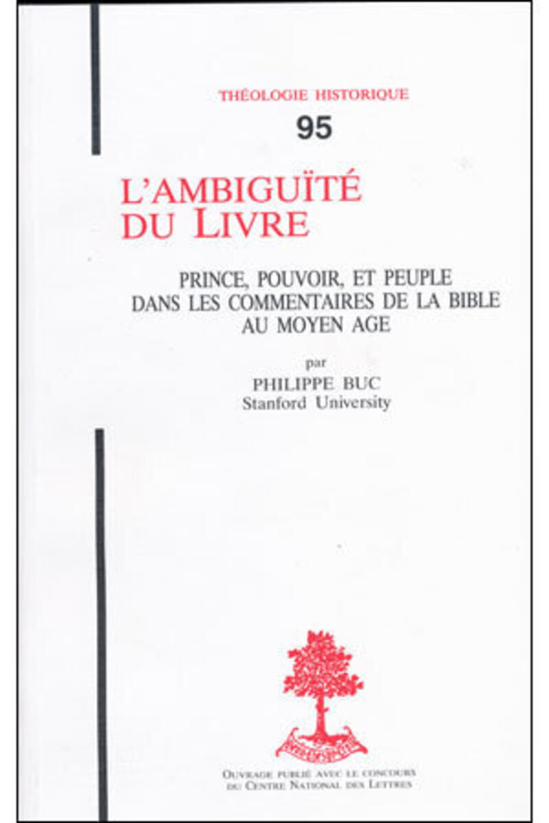 TH N95 - L'AMBIGUITE DU LIVRE