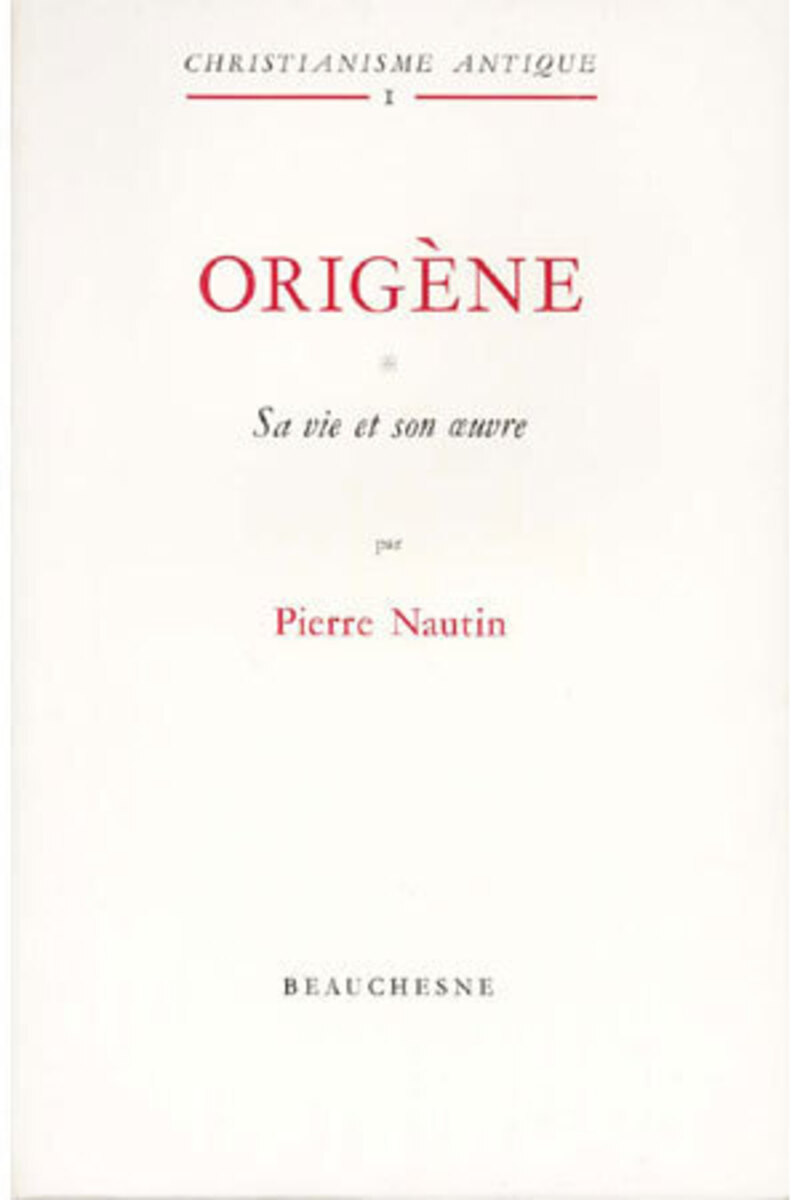 ORIGENE T1 ET T2 - TOME 1-2