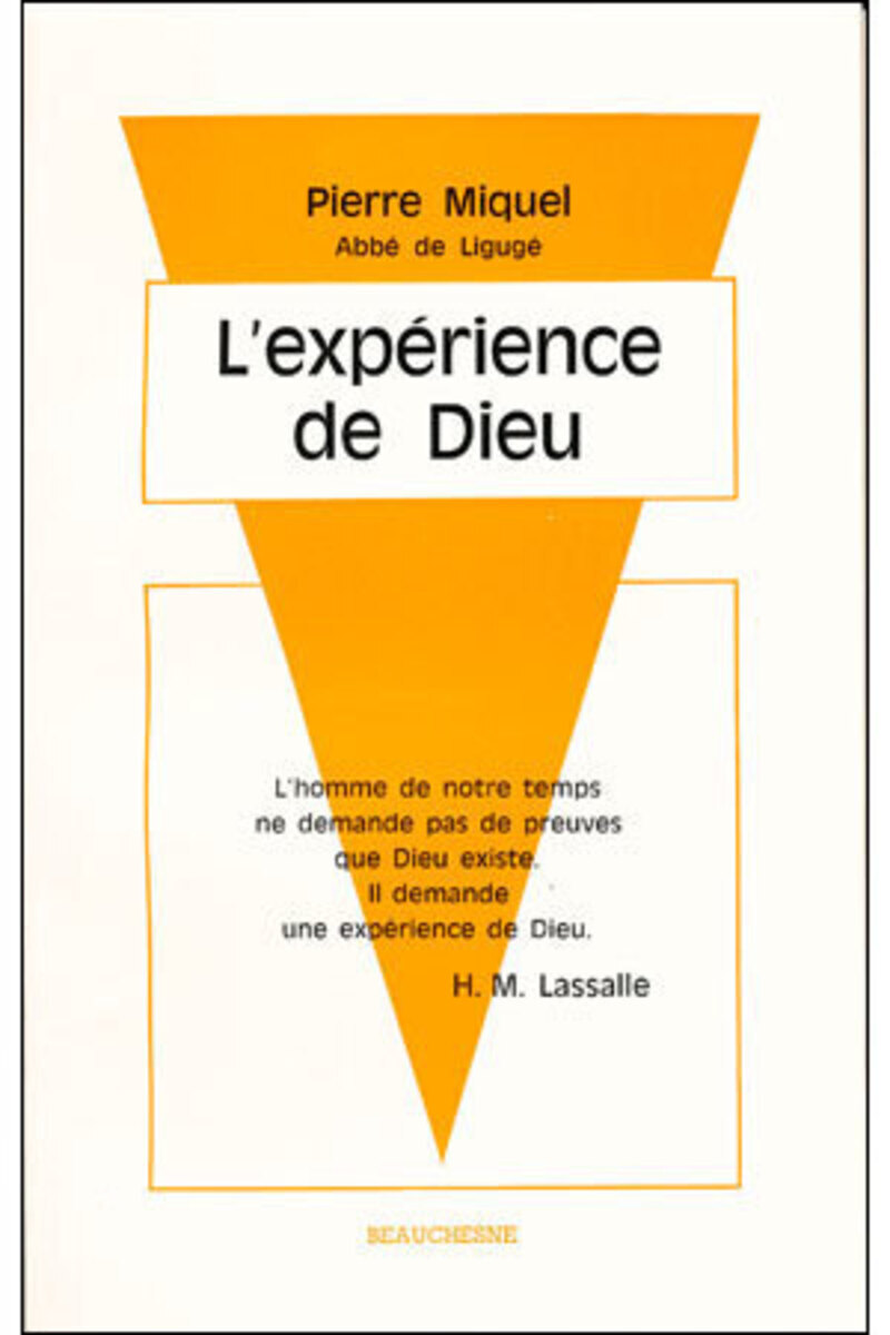 L'EXPERIENCE DE DIEU