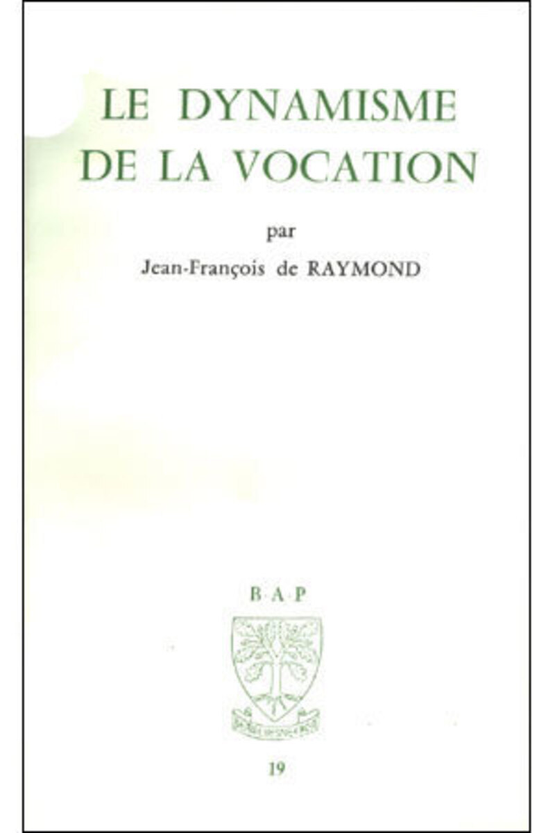 BAP N19 - LE DYNAMISME DE LA VOCATION
