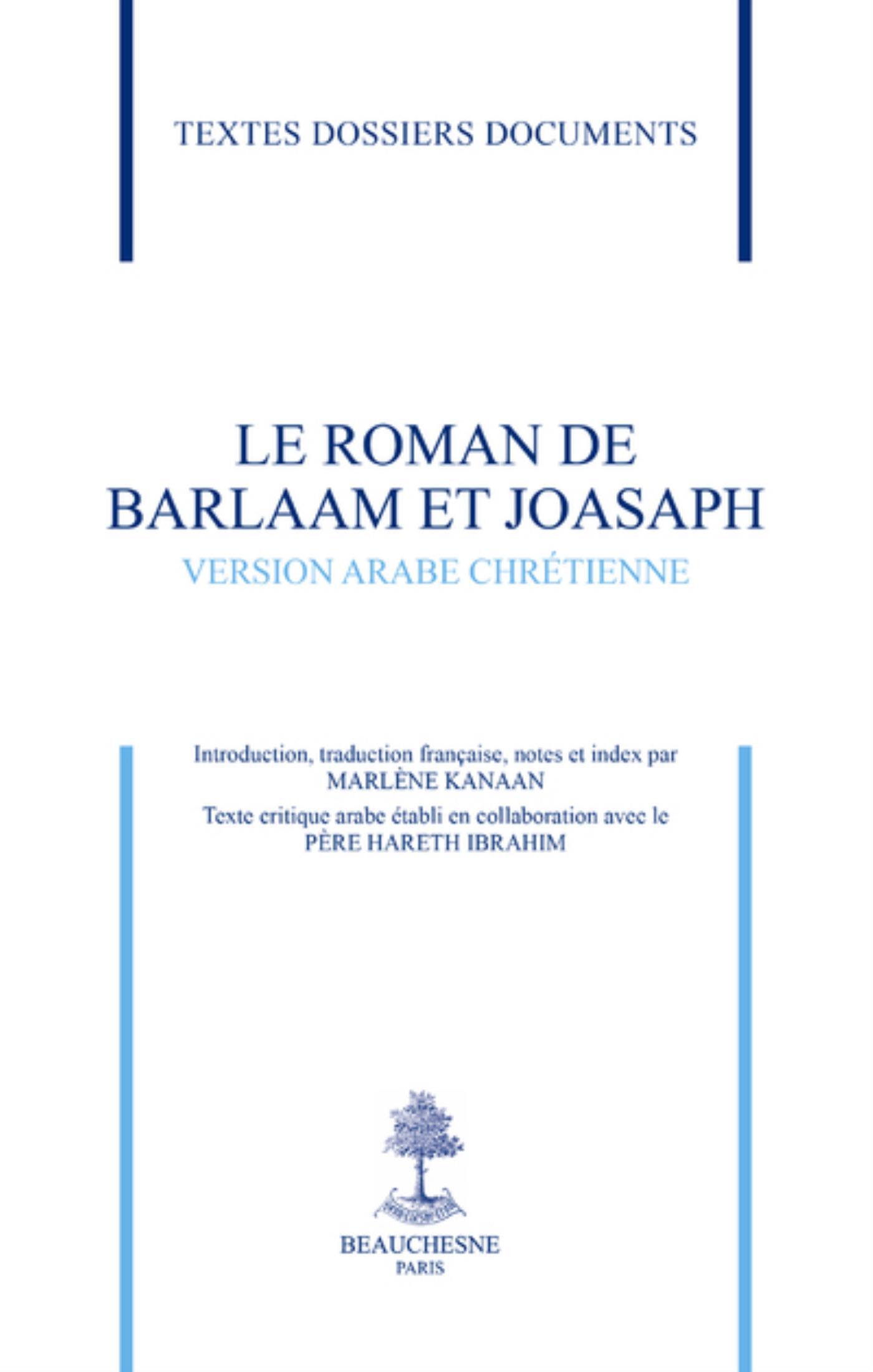LE ROMAN DE BARLAAM ET JOASAPH