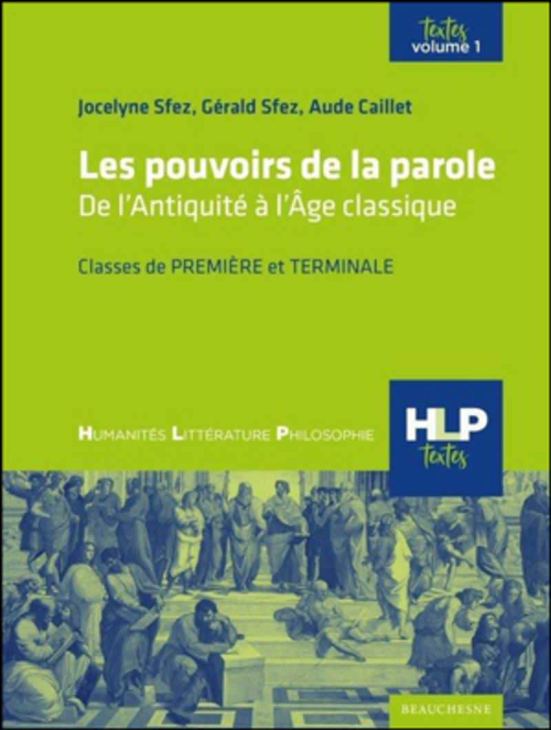 LES POUVOIRS DE LA PAROLE TOME 1 - TOME 1