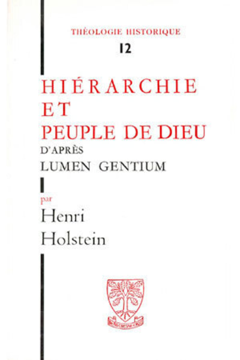 TH N12 - HIERARCHIE ET PEUPLE DE DIEU D'APRES LUMEN GENTIUM