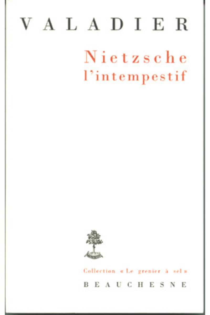 NIETZSCHE L'INTEMPESTIF