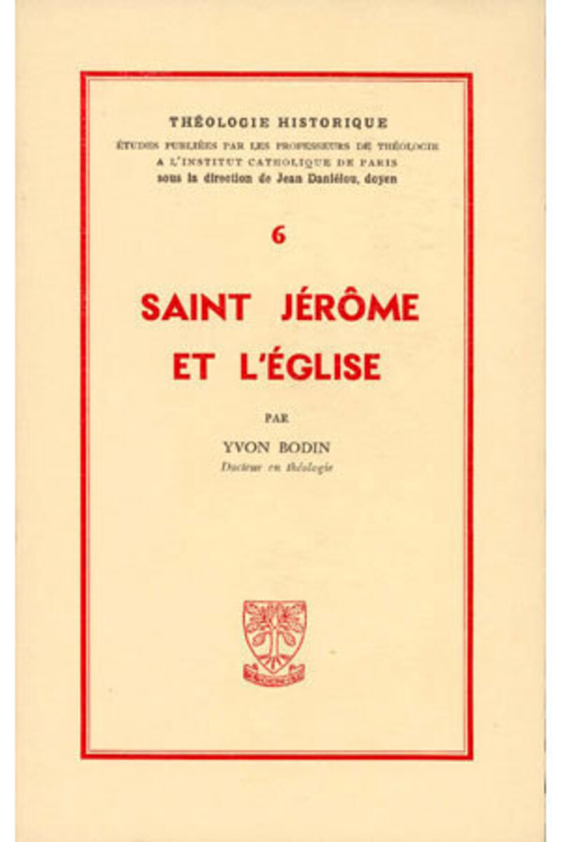 TH N6 - SAINT JEROME ET L'EGLISE