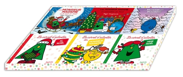 Coffret Noël Monsieur Madame- 6 livres