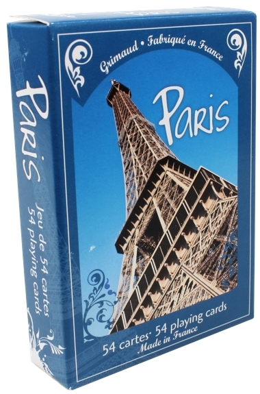 Jeu de collection 54 cartes - Paris