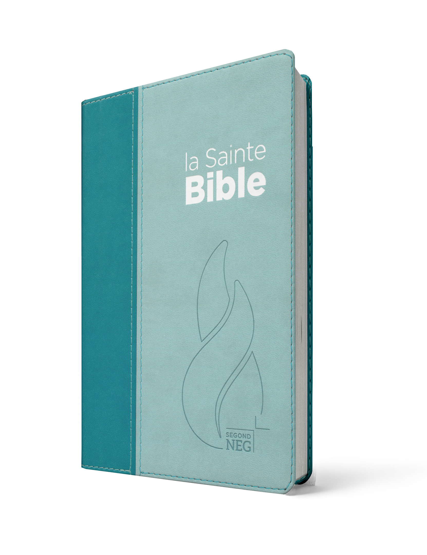 Bible compacte Segond Vivella duo bleu lagon et bleu ciel