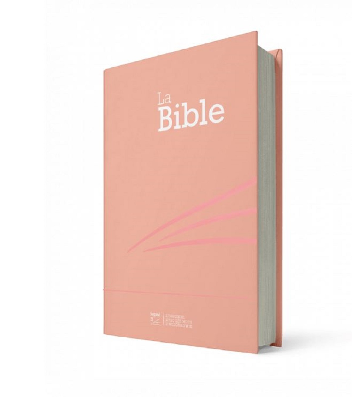Bible Segond 21 compacte couverture rigide skivertex rose guimauve