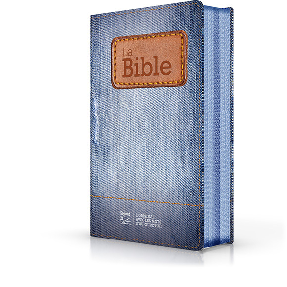 Bible Segond 21 compacte (premium style) - toilée motif jeans 
