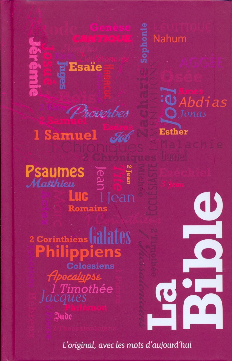Bible Segond 21 compacte : couverture semi-rigide illustrée typo