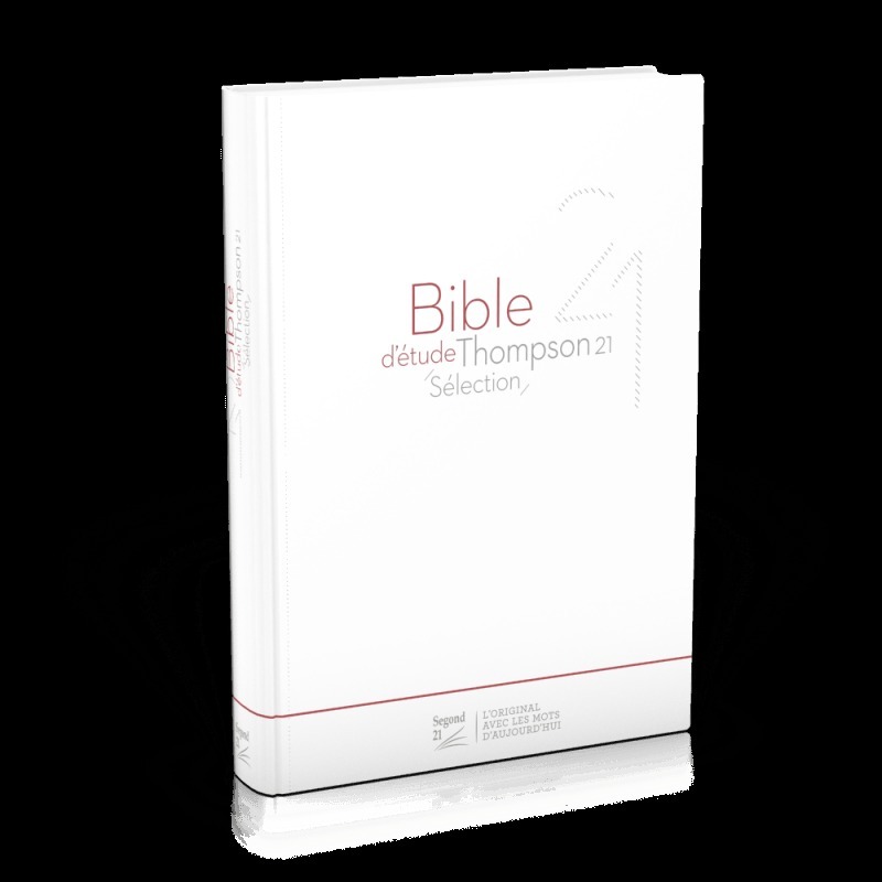 Bible d'étude Thompson 21 sélection version Segond 21 vivella, titre gauffré