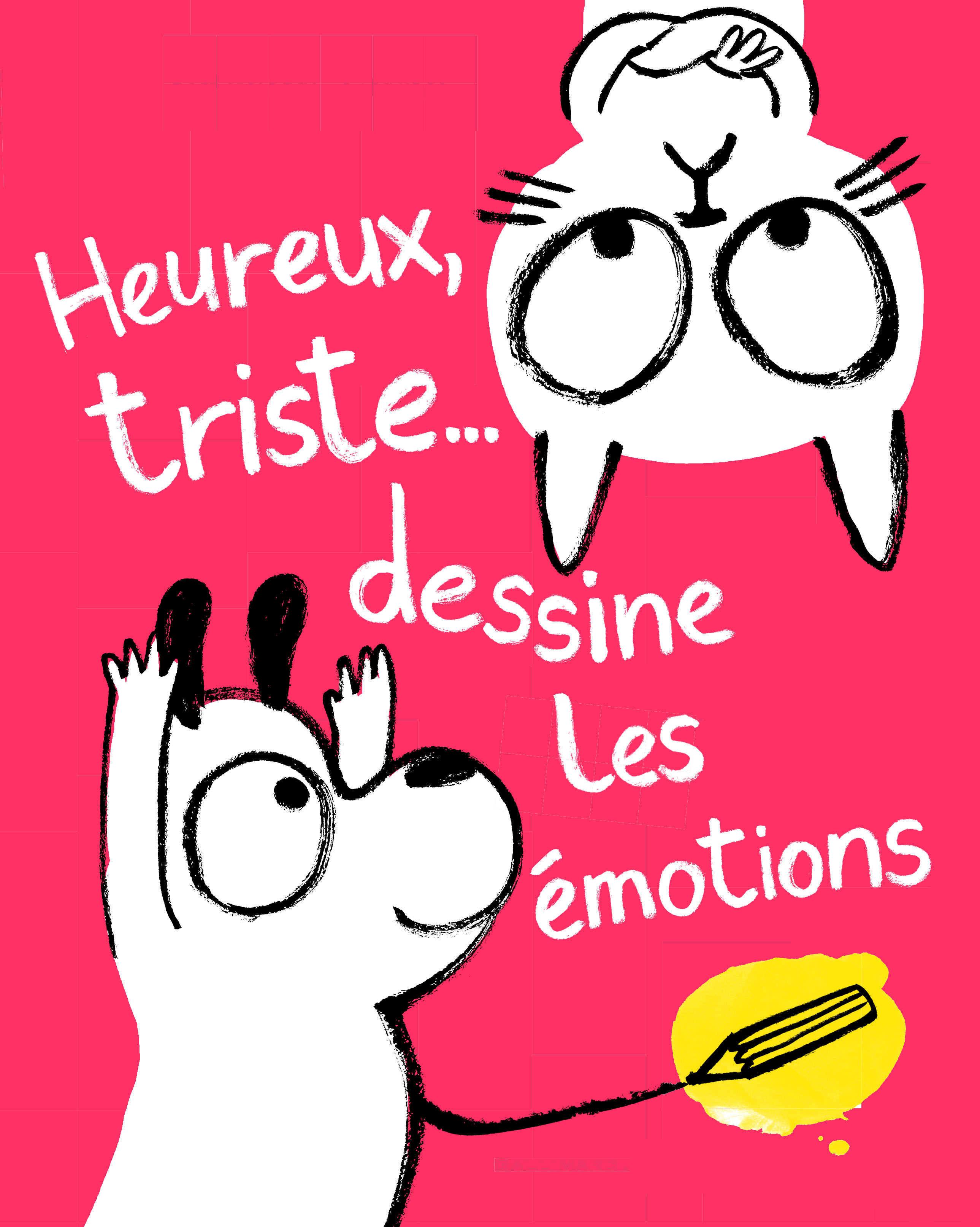 Heureux, triste... dessine les émotions