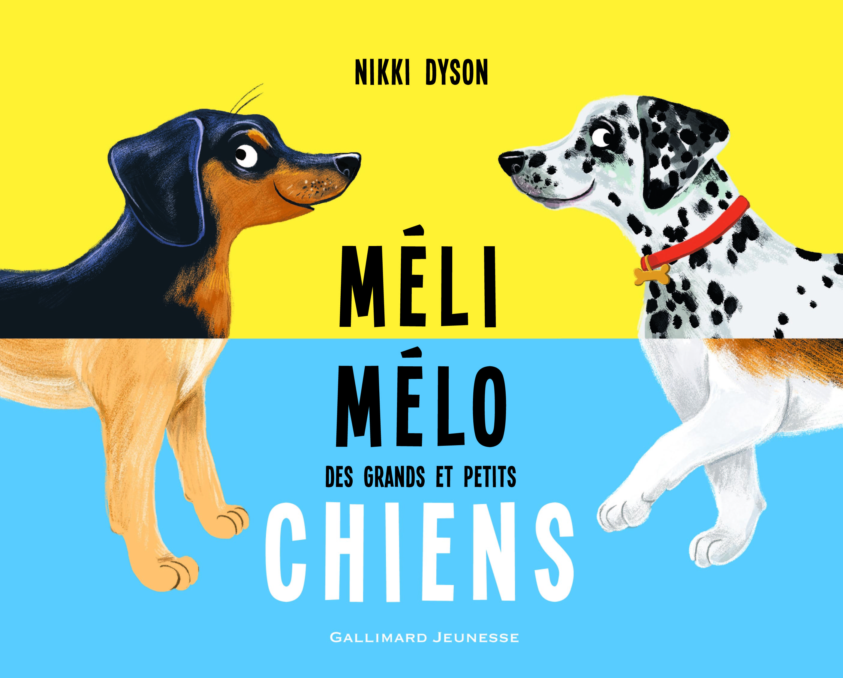 Méli-mélo des grands et petits chiens