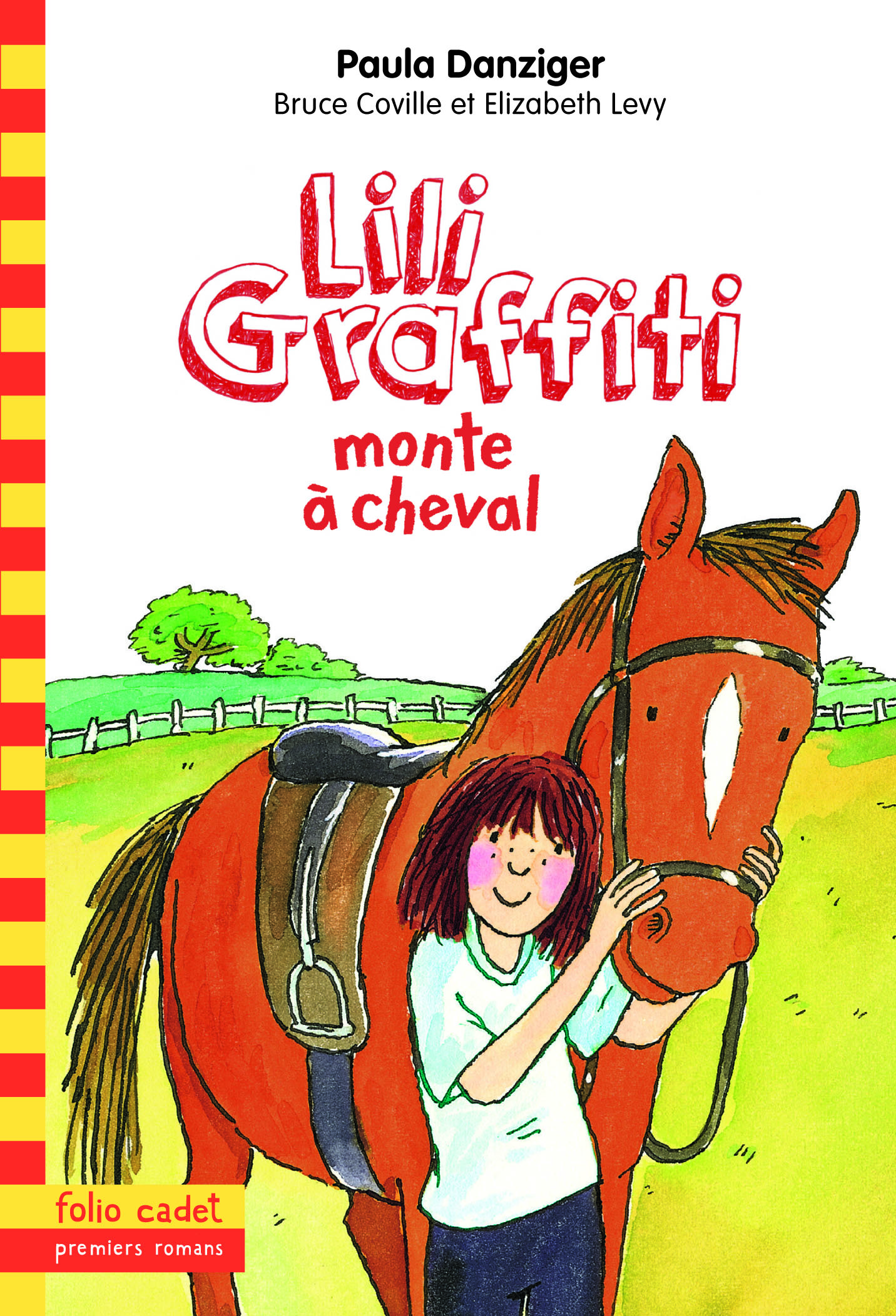 Lili Graffiti monte à cheval