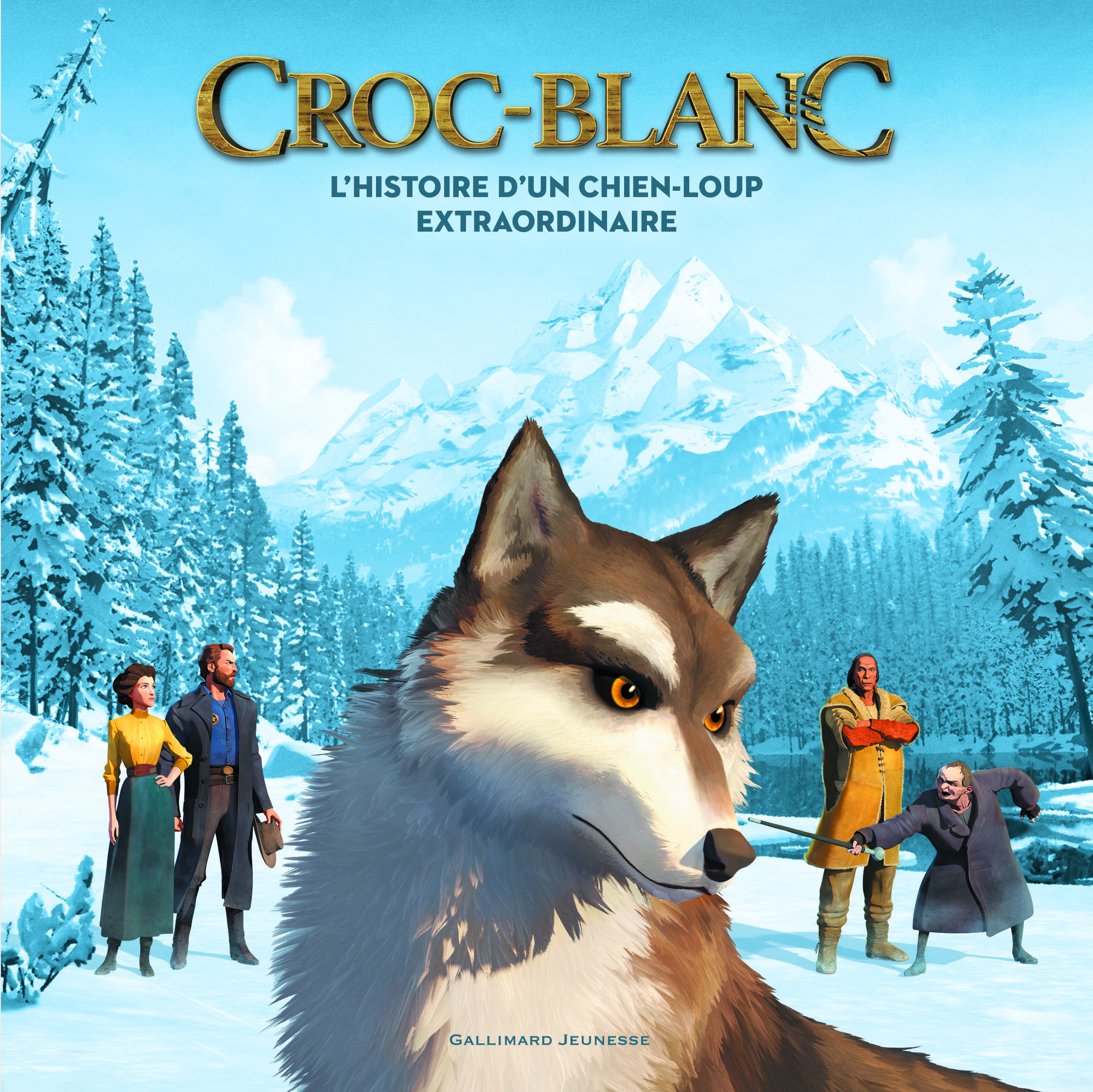 CROC-BLANC : L-HISTOIRE D-UN CHIEN-LOUP EXTRAORDINAIRE